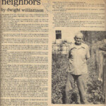Logan Banner clipping courtesy of Jane Kelly about her grandfather, Jim Kazee. Jim Kaxee