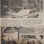 Drilling a test hole for new courthouse. Logan Banner clipping March 19, 1963 courtesy of Mark Edward Jones. Image 7814. Drilling a test hole for new courthouse March 19, 1963, Logan, WV