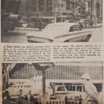 Drilling a test hole for new courthouse. Logan Banner clipping March 19, 1963 courtesy of Mark Edward Jones. Image 7814. Drilling a test hole for new courthouse March 19, 1963, Logan, WV