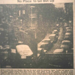 Downtown Logan traffic gridlocks is why there is now a Boulevard. Banner clipping courtesy of Dwight Williamson. Image 794. Photo of Logan, WV traffic gridlock before the Boulevard