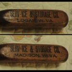 Logan-Madison Ice pick courtesy of Carla Herkner. Her mother was born in Madison and lived in Logan. Logan and Madison, WV Ice pick