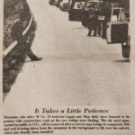 1977 Rt. 10 bridge constriction near Man, Logan County, WV.