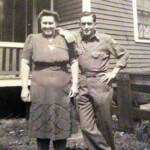 Aunt Martha Stepp Thompson, wife of Beecher Thompson, and her brother Johnny Stepp. Courtesy of G. B. Berry. Martha Stepp Thompson and brother, Johnny Stepp Monaville, WV