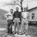 L to R, John Kovach, Nelson Hockett, and Jim Brooks (Jim is wearing the light colored suit and tie). Jim Brooks was my uncle. He passed away in January of 1977. Photo courtesy of Terri Pippin-Grannis. John Kovach, Nelson Hockett, and Jim Brooks, Monaville, WV