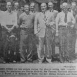 Picnickers at a Community gathering courtesy of G. B. Berry. Picnickers at a Community gathering, Monaville, WV.
