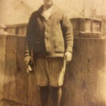 Photo courtesy of G.B. Berry. My grandpa Bill Thompson from Monaville playing ball at Monitor Ball Park. Probably in the 1920s. Monaville, WV Bill Thompson