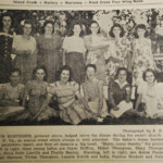 Monaville, WV Four Wings newspaper clipping courtesy of G. B. Berry. Monaville, WV Four Wings newspaper clipping