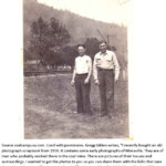 1938 Monaville, WV. Image 14229. If you know their last name, please leave a comment. 1938 photo of Monaville, Logan County, WV.