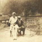Monaville, WV. Mary Gold Chittum Vance and her half-sister Bessie Chittum Thompson (1900-1934). Bessie playing around dressed in her husband George Thompson’s suit. Information courtesy of Mary’s daughter Brenda. Monaville, WV. Mary Gold Chittum Vance and Bessie Chittum Thompson