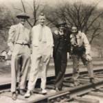 Anyone know these guys from Monaville? Photo courtesy of G.B. Berry. Monaville guys. Anyone know them?