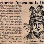 Princess Aracoma is dead - newspaper clipping. Image 7841. Princess Aracoma is dead Logan, WV