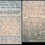 Thomas Avis obituary, Logan Banner, 25 October 1932 courtesy of Brandon Ray Kirk. 56164 Thomas Avis obituary, Logan County, WV 25 October 1932