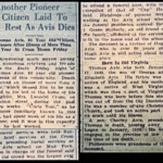 Thomas Avis obituary, Logan Banner, 25 October 1932 courtesy of Brandon Ray Kirk. 56164 Thomas Avis obituary, Logan County, WV 25 October 1932