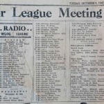 WLOG Tues. Dec. 9, 1947 Program Guide, Logan Banner clipping courtesy of Mark Edward Jones. Image 16798. WLOG Tues. Dec. 9, 1947, Program Guide, Logan, WV