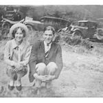 Unidentified lady with Everett or George Steele. Courtesy of Bob Piros. Unidentified lady with Everett or George Steele, Monaville, WV