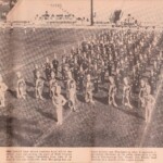 LHS Marching Band, Logan Banner, Sat., Jan. 15, 1966 courtesy of Herb Harvey. LHS Marching Band, Logan Banner, Sat. Jan. 15, 1966