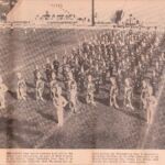 LHS Marching Band, Logan Banner, Sat., Jan. 15, 1966 courtesy of Herb Harvey. LHS Marching Band, Logan Banner, Sat. Jan. 15, 1966