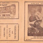 1947 Logan & Midelburg Theatres movie guide courtesy of Lee Hall. 1947 Logan & Midelburg Theatres
