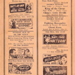 1947 Logan & Midelburg Theatres movie guide courtesy of Lee Hall. 1947 Logan & Midelburg Theatres Ad