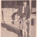 Henlawson driver Albert "Banner" Petroff and daughter, Lois Paige. Photo from Page 23 of “The Exhaust” published Feb. 1951 by Consolidated Bus Lines. 1951-albert-petroff-and-daughter-paige-of-henlawson