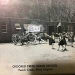Crooked Creek Grade School courtesy of Dale Browning. Crooked Creek Grade School, Logan County, WV