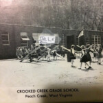 Crooked Creek Grade School courtesy of Dale Browning. Crooked Creek Grade School, Logan County, WV
