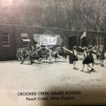 Crooked Creek Grade School courtesy of Dale Browning. Crooked Creek Grade School, Logan County, WV