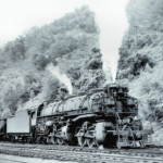 July 8, 1949 C & O Engine 1300, Logan, WV. Logan, WV July 8, 1949