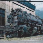 Engine 1308, 9-4-1953, Peach Creek, WV. Peach Creek, Logan County, WV