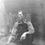George Carter taken about 1952 at Carter Branch of Buck Fork in Logan County. Courtesy of Wilma Carter.