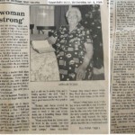 Anna Butcher of Smokehouse Fork of Harts celebrated her 94th Christmas. She was born Dec. 10, 1893 on Buck Fork of Harts.