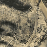 Aerial view of Henlawson, WV. Photo from the collection of Julia and Walter Shelton, courtesy of Ralph Mcneely and the Museum in the Park. Image 4679. Aerial view of Henlawson, WV
