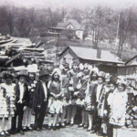 Henlawson, WV - May Day 1939 courtesy of Ray Waller. Image 14971. 1939 May Day, Henlawson, WV