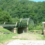 Henlawson Bridge, 2003. Image 2886. Henlawson, WV bridge, 2003, Logan County, WV.