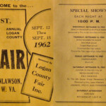 Brochure - 1962 Logan County Fair at Henlawson courtesy of Ralph Mcneely. 1962 Logan County, WV Fair