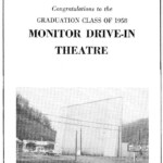 Photo courtesy of Robert McCormack. The movie marquee reads: Ernie Kovacs, Operation Mad Ball. The 3rd line is unreadable. Monitor Drive-In from the 1958 LHS Yearbook, Logan, WV