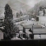 1950s View from S Joe building, Mount Gay, Logan, WV