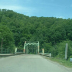 Old Henlawson Bridge, 2003. Image 2887. Old Henlawson Bridge, 2003, Logan County, WV