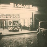Old Logan Theatre playing "Heart of the North" in Technicolor made in 1938 directed by Lewis Seiler starring Dick Foran, Gloria Dickson and Gale Page. About a two-fisted Canadian Mountie who leads lawmen in pursuit of the thieves who stole a freighter’s cargo. Photo courtesy of Dawn Bailey. 1939 Logan Theatre, Logan, WV