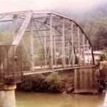 Old Peach Creek Bridge courtesy of Susan Browning. Old Peach reek Bridge, Logan County, WV