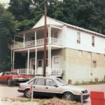 Old Peach Creek Post Office courtesy of Frances Pierce Nelson-Hampson. Old Peach Creek Post Office, Peach Creek, WV