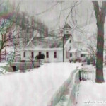 Peach Creek Methodist Church courtesy of Frances Pierce Nelson-Hampson (1937-2025). Image 1356. Peach Creek Methodist Church, Logan County, WV