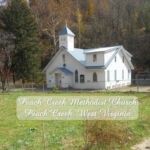 Peach Creek Methodist Church courtesy of Frances Pierce Nelson-Hampson (1937-2025). Image 1689. Peach Creek Methodist Church, Logan County, WV