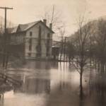 Peach Creek YMCA during a flood early 1950s courtesy of Frances Pierce Nelson-Hampson. Peach Creek YMCA, Peach Creek, WV