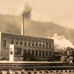 Peach Creek Yard Office, Jan. 1947 courtesy of Frances Pierce Nelson-Hampson. Peach Creek Yard Office, Peach Creek, WV
