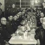 Christmas Dinner for the Logan County Deputies courtesy of Ralph Baldwin. (1) Elmer (Buzz) Kazee, (2) John (Dutch) Barber, (3) Ed Baldwin, (4) Carl Marsh, (5) Woodrow Lowe, (6) Gene Gallo, (7) Clyde Musick, (12) Ronald Myers, (13) Ronald Ferrell, (16) Leo McNeely, and (18) Troy Newsom. If you can ID any others, please leave a comment. Logan County Deputies, Logan County, WV