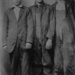 “The man in the middle is my grandfather, Emery S. Killen.
He would have been about 18 here. He was born in 1898. I don’t know who the other two are.” – Ralph McNeely. Image 3502. Emery S. Killen (center) born in 1898 courtesy of Ralph McNeely