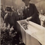 Grave-side service for Harve Adams April 9, 1940