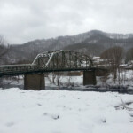 January 2014 Henlawson Bridge courtesy of Missy Adkins. January 2014 Henlawson Bridge