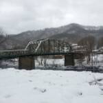 January 2014 Henlawson Bridge courtesy of Missy Adkins. January 2014 Henlawson Bridge